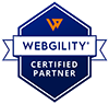 Webgility partner badge small