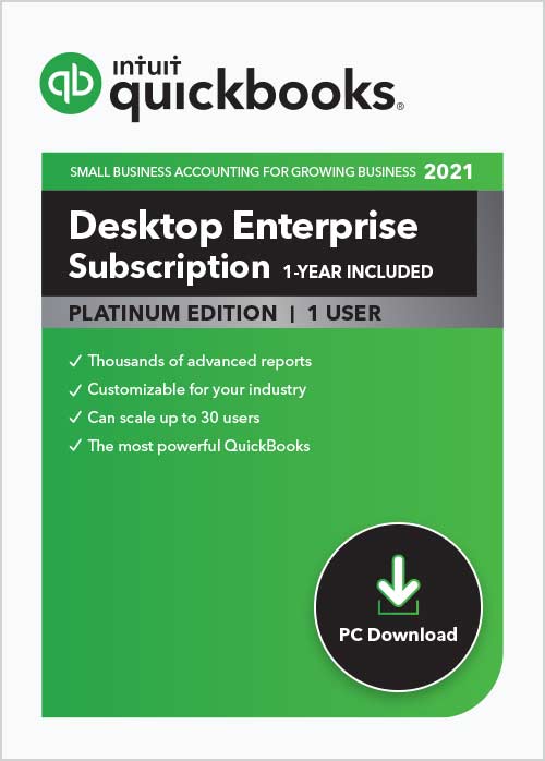 Desktop Enterprise Quickbooks Subscription Box Shot